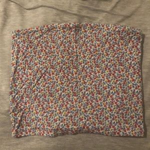 American Eagle outfitters floral tube top